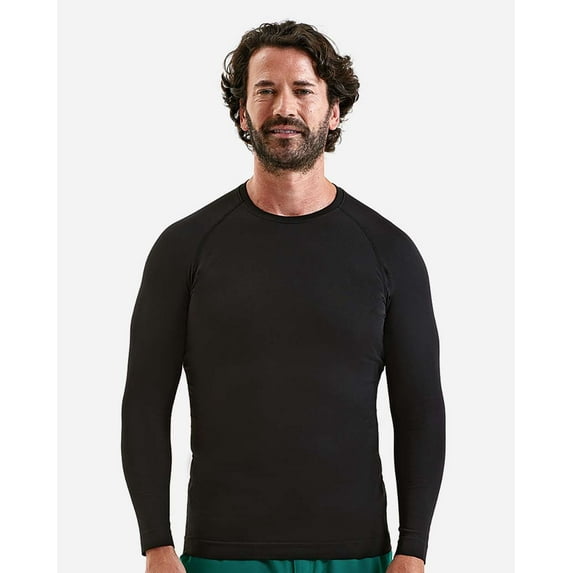 Onna NN270 Unstoppable Fresh Long Sleeve Underscrub Base Layer-Black-2XL