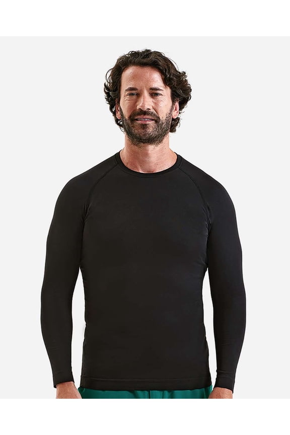 NN270 Unstoppable Fresh Long Sleeve Underscrub Base Layer-Black-L