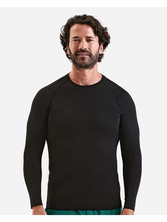 NN270 Unstoppable Fresh Long Sleeve Underscrub Base Layer-Black-M