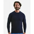 thumbnail image 1 of Onna NN270 Unstoppable Fresh Long Sleeve Underscrub Base Layer-Navy Heather-XL, 1 of 4