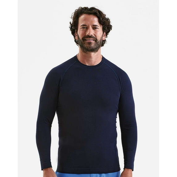 Onna NN270 Unstoppable Fresh Long Sleeve Underscrub Base Layer-Navy Heather-XL