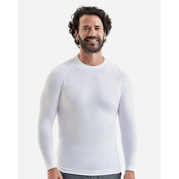Onna NN270 Unstoppable Fresh Long Sleeve Underscrub Base Layer-White-M