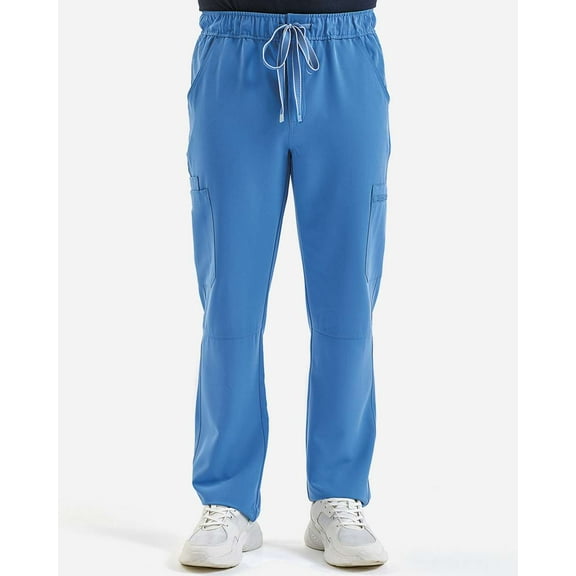 Onna NN500 Relentless Stretch Cargo Scrub Pants-CEIL BLUE-L
