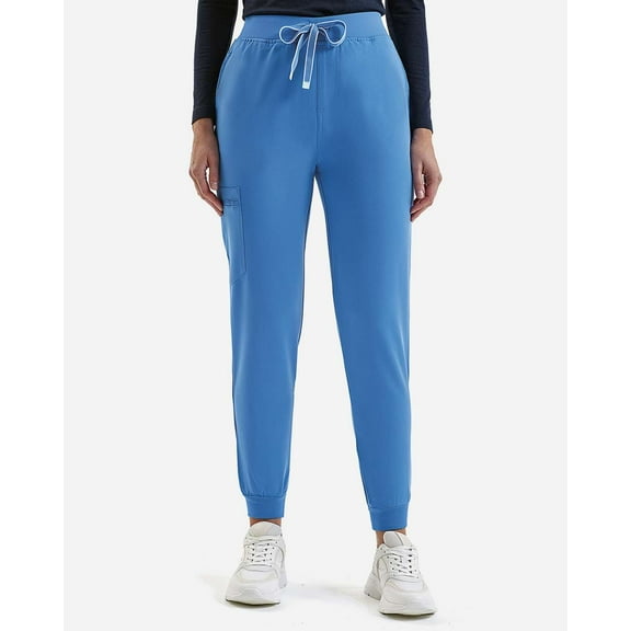 Onna NN610 Women's Energized Stretch Jogger Scrub Pants-CEIL BLUE-S