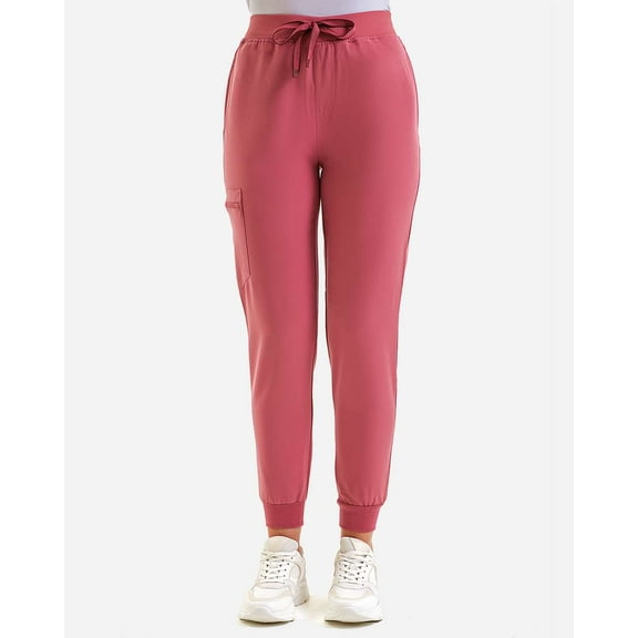 Onna NN610 Women's Energized Stretch Jogger Scrub Pants-Calm Pink-L