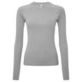 thumbnail image 1 of Onna Womens Unstoppable Fresh Underscrub Heather Base Layer Top, 1 of 4