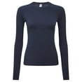 thumbnail image 1 of Onna Womens Unstoppable Fresh Underscrub Heather Base Layer Top, 1 of 2
