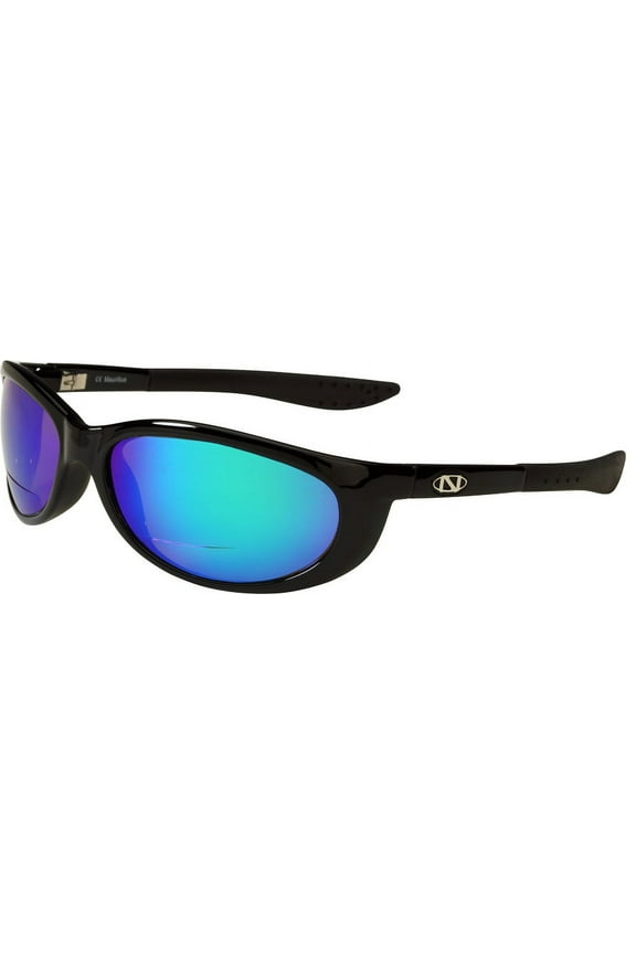 Petit Bois GREEN MIRROR Lens Polarized +1.75 ADD Reading Sunglasses