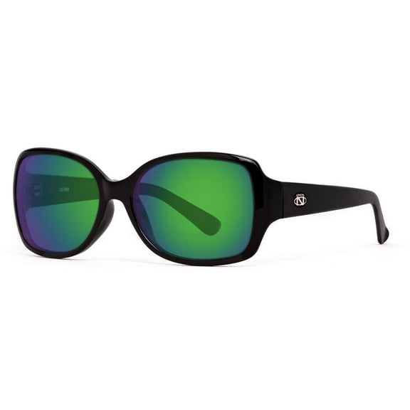 Onos SIERRA Green Mirror Lens POLARIZED Black Frame Sunglasses