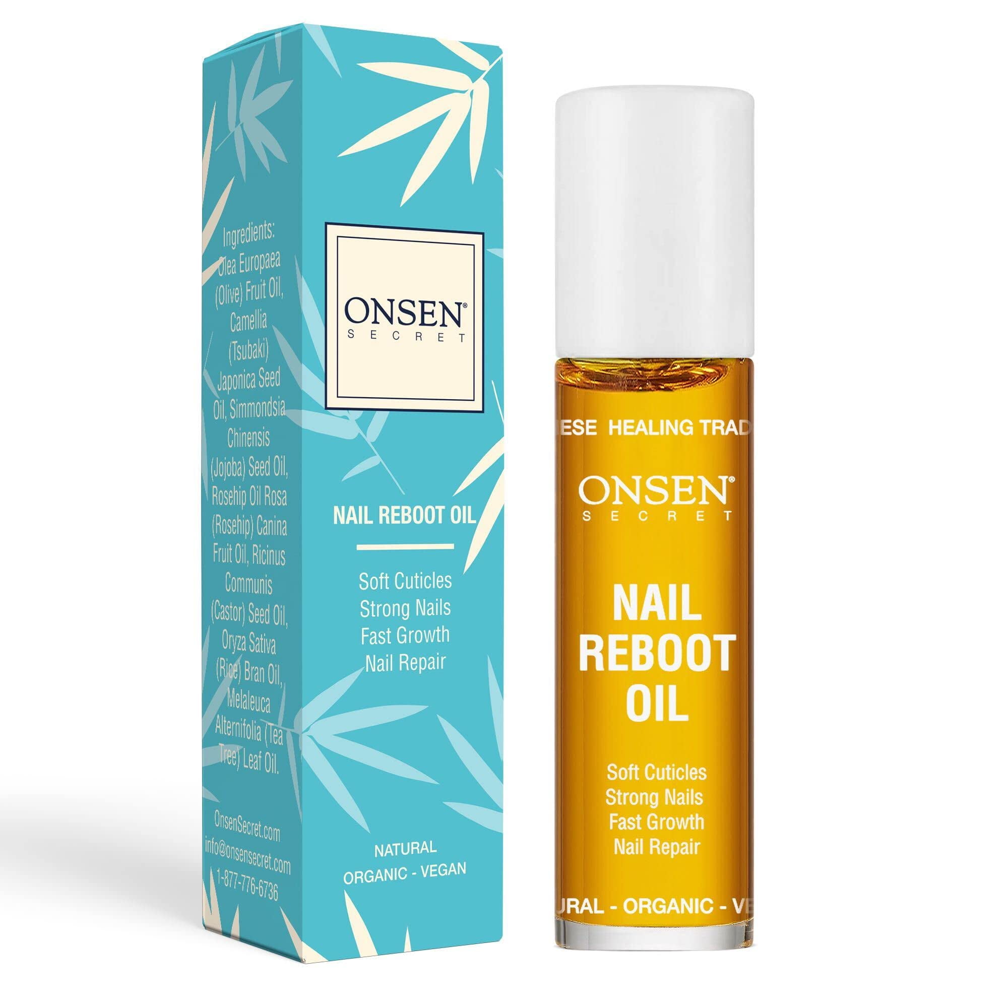 Onsen Nail Reboot Oil Japanese Natural Healing Minerals Cuticle Oil