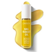 Onsen Nail Reboot Oil - Japanese Natural Healing Minerals Cuticle Oil for Nails | Repairs, Softens and Beautifies - Nail and Cuticle Repair Oil with Visible Results (1 Count / 10 ml)