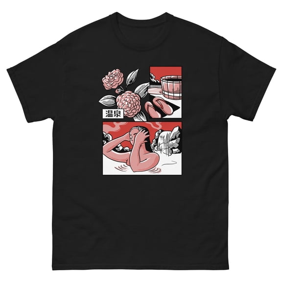 Onsen - Slice Of Life - T-Shirt Front Print
