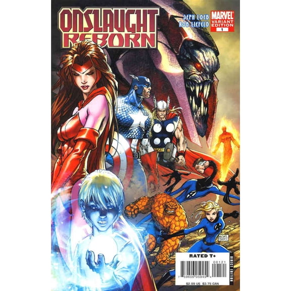 Onslaught Reborn #1A VF ; Marvel Comic Book
