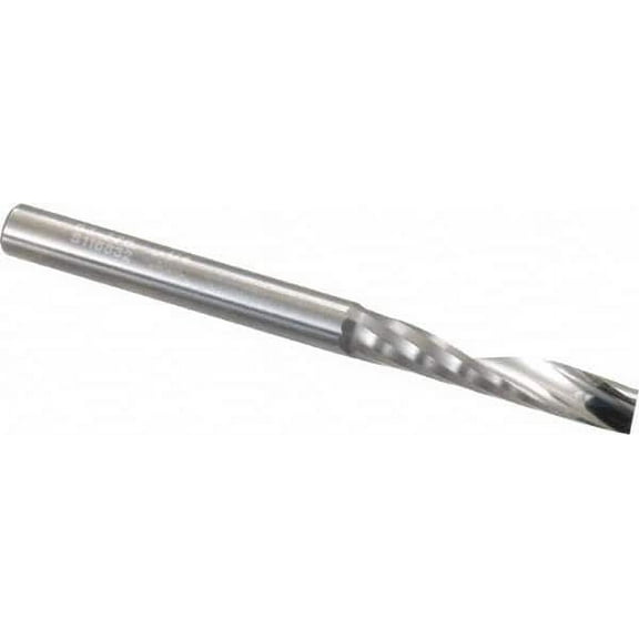 Onsrud 1/4" Diam RH Solid Carbide 1-Flute Single Edge Upcut Spiral Router Bit