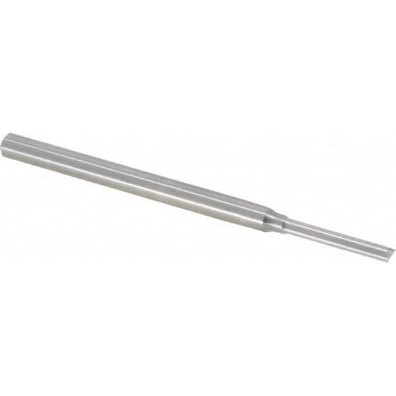 Onsrud 3/16" Diam, 1" LOC, 2 Flute Square End Double Edge Router Bit 1/4" Shank Diam, 4" OAL, Right Hand Cut, Solid Carbide, Use on Multiple Materials