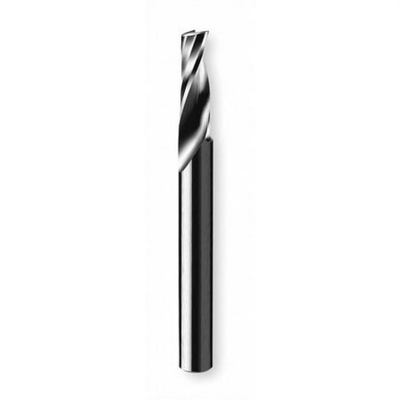 3/8" One Flute Routing End Mill Plunge Point 3"L 63-733