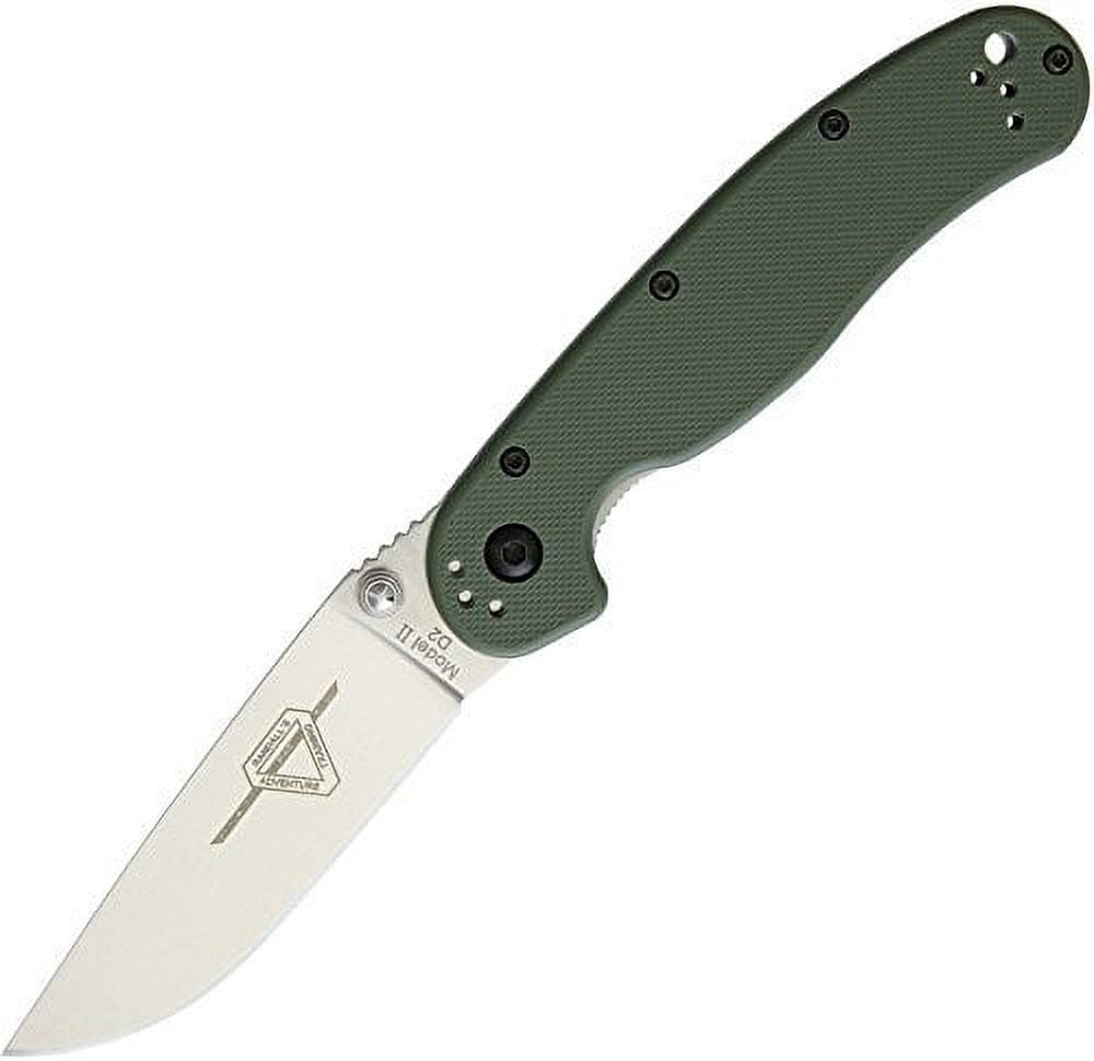 Ontario RAT II Linerlock OD Green
