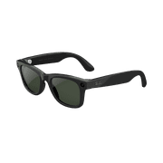 Ray-Ban | Meta Wayfarer (Gen 2) - Shiny Black, Transitions Graphite Green Lenses