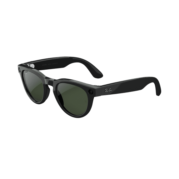 Ray-Ban Meta Headliner (Gen 2) - Shiny Black, Transitions Graphite Green Lenses