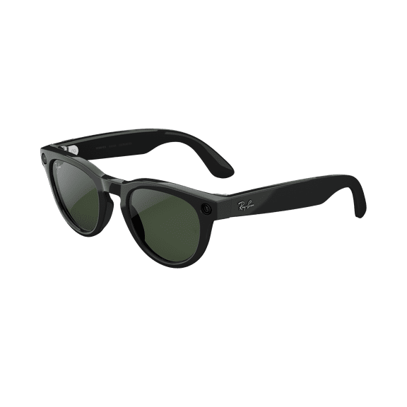 Ray-Ban Meta Headliner (Gen 2) - Shiny Black, Transitions Graphite Green Lenses