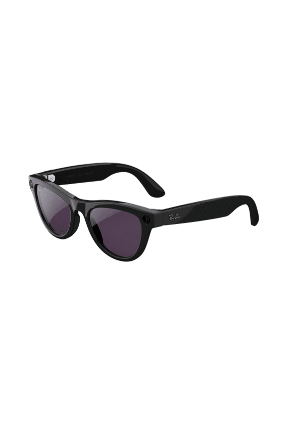 Ray-Ban Meta Skyler (Gen 2) - Shiny Black, Transitions Amethyst Lenses