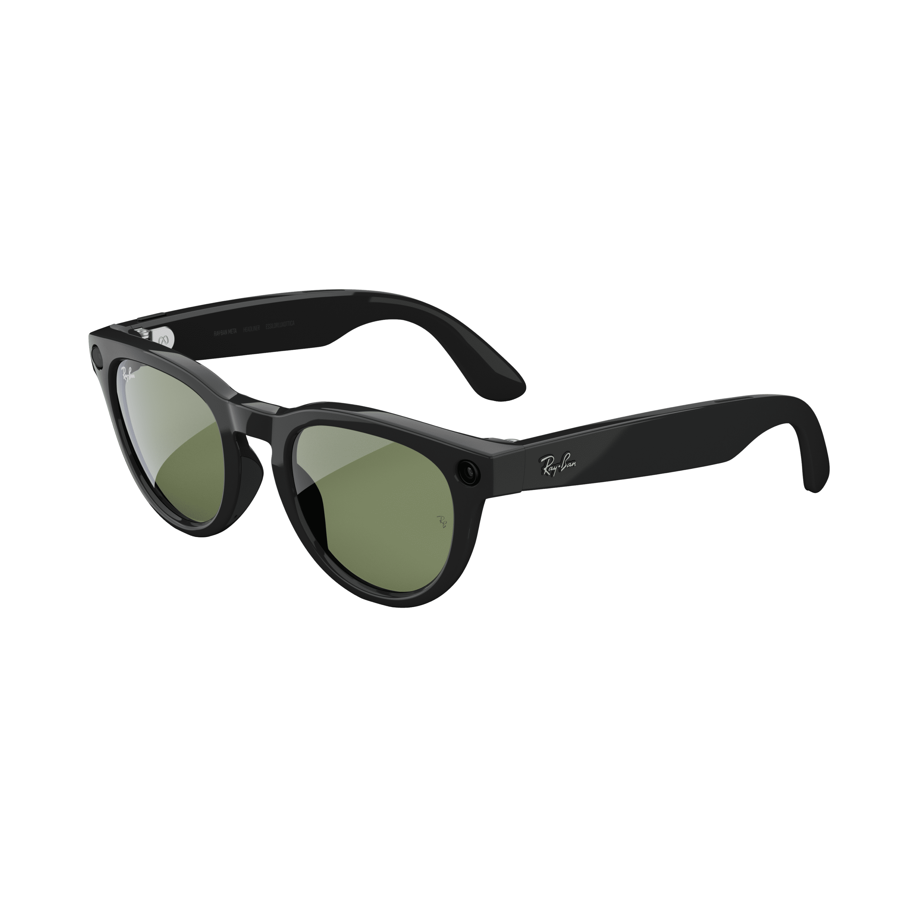 Ray-Ban Meta Headliner (Gen 2) - Shiny Black, Transitions Graphite