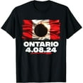 Ontario Totality 4.08.24 Total Solar Eclipse In Canada 2024 TShirt