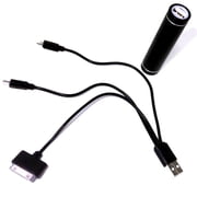 Ontel - Power Up Handy Emergency 3-1 Smart Phones USB Battery Charger Cable Fit Most - Black