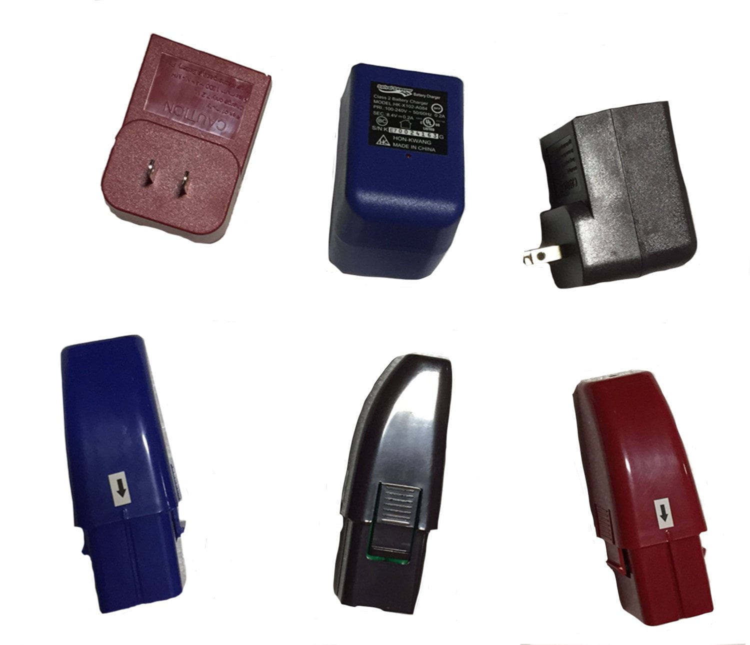 Ontel Wall Charger Replacement Battery 7.2v for Cordless Swivel