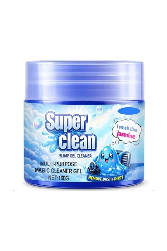 Multi-Purpose Cleaning Gel, Reusable Dirt Remover for Car Vents, Keyboard Keys & Home Electronics, Adhesive Putty