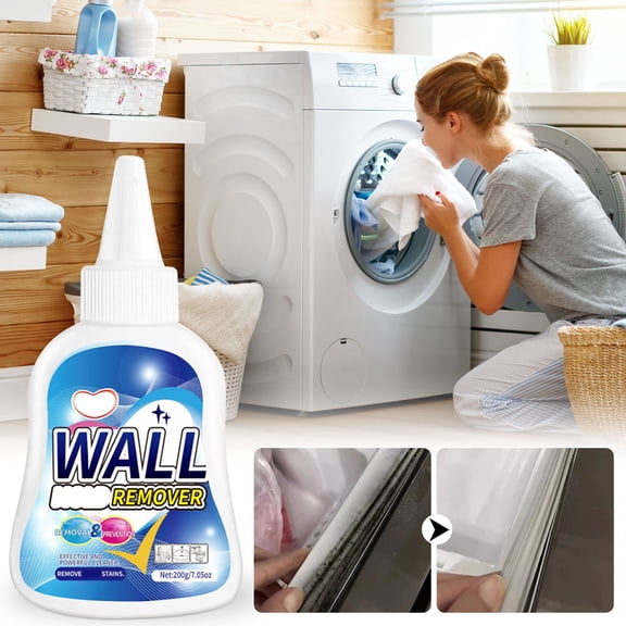 Ontiwes Wall and Furniture Cleaning Gel, Tile and Grout Stain Remover for Indoor Surfaces, 120g Tube