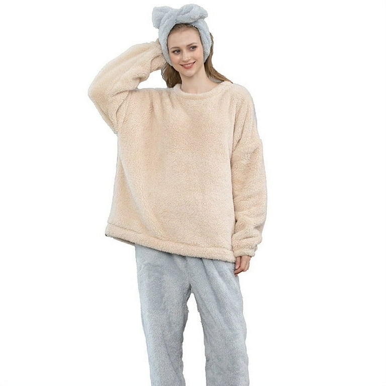 Women's heavy sale fleece pajamas