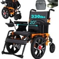 thumbnail image 1 of Ontrip Electric Wheelchairs for Adults Capacity 220lbs, Weight 90lbs, 12Ah Battery, Orange, 1 of 8