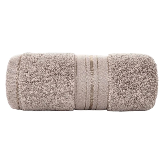 Onuia Luxury Bath Towels, Egyptian Cotton Low-Lint Towels, Ultra Soft Skin-Friendly Bath Towels for Bathroom, Spa, Gym and Daily Home Use,Khaki,(27.6×55.1 in)