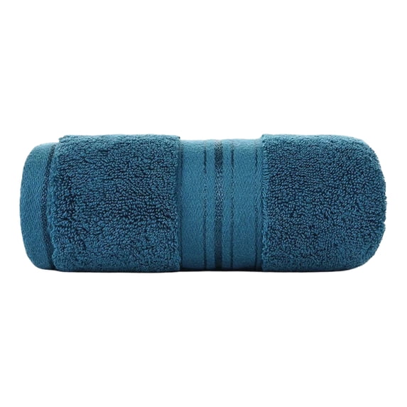 Onuia Luxury Bath Towels, Skin-Friendly Egyptian Cotton Towels, Low-Lint Ultra Soft Bath Towels for Home Bathroom, Spa and Gym Use,Blue,(13.4×29.1 in)
