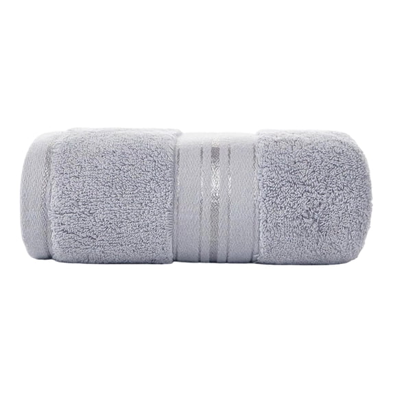 Onuia Luxury Bath Towels, Ultra Soft Egyptian Cotton Towels, Skin-Friendly Low-Lint Bath Towels for Bathroom, Spa, Gym and Home,Gray,(13.4×29.1 in)