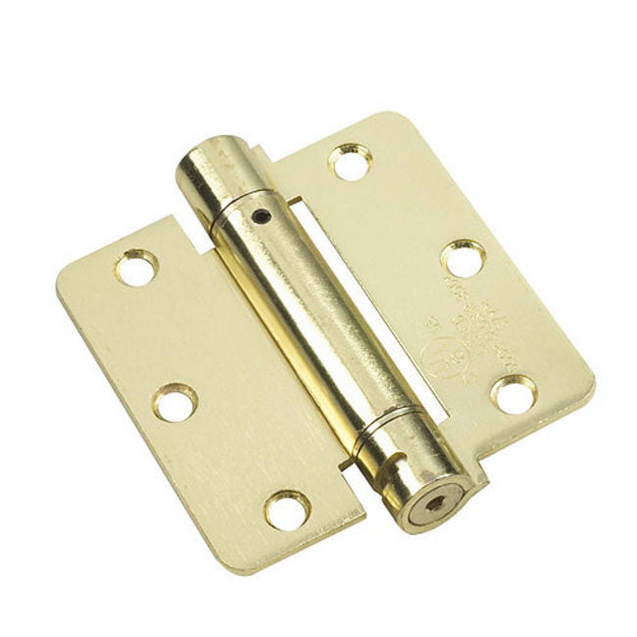 Onward 31/2 in. x 31/2 in. Brass Self Closing Full Mortise Spring