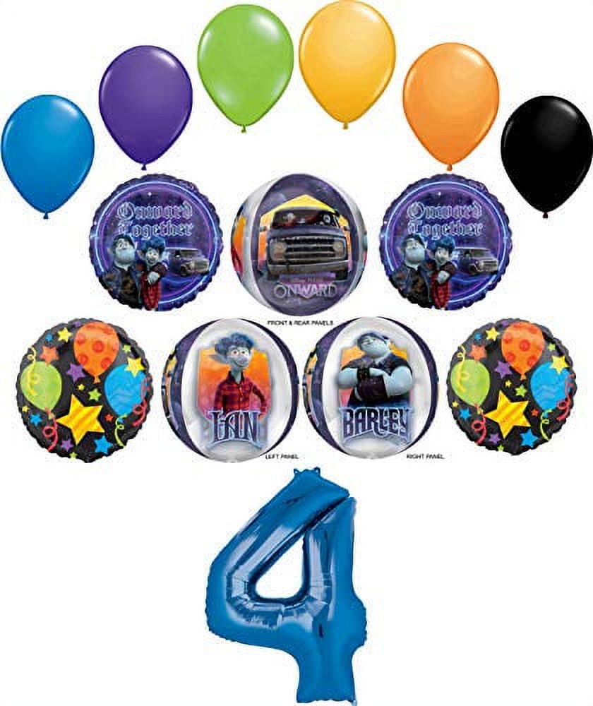 Onward 4th Birthday Party Supplies Balloon Bouquet Decorations