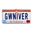 thumbnail image 1 of Onward | GWNIVER | Metal Stamped License Plate, 1 of 2