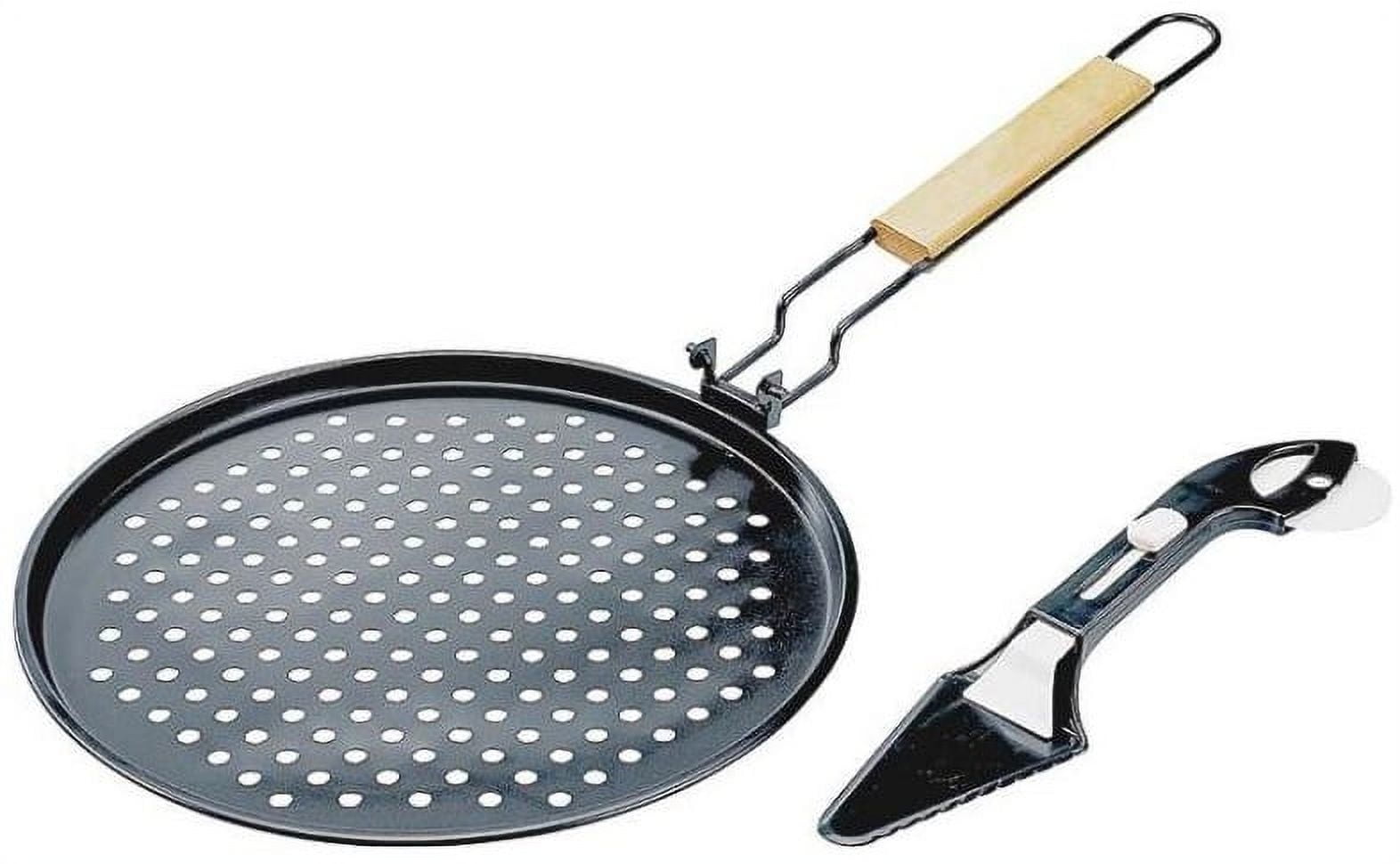 Onward Grill Pro 98140 12" NonStick Pizza Grill Pan