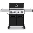 thumbnail image 1 of Onward Manufacturing Company Baron 440 Pro Liquid Propane Grill - 4 Burner - Black, 1 Count, 1 of 1