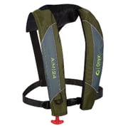18 Green and Gray A-24 Automatic/Manual Inflatable Life Vest
