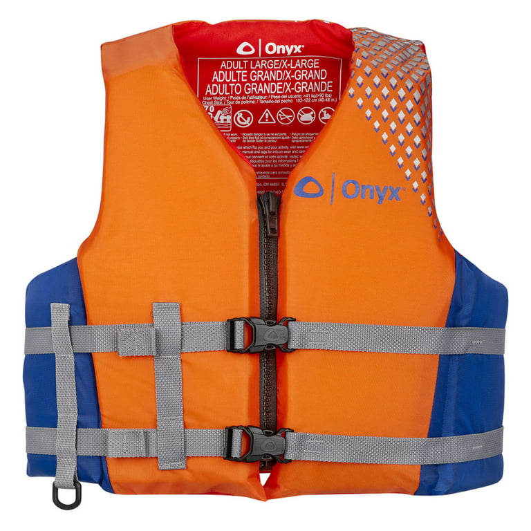 Onyx 120000-200-070-21 All Adventure Pepin Vest - Orange, Double Extra  Large or Triple Extra Large 