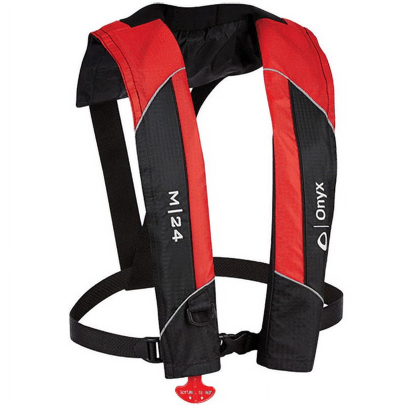 Onyx #131000-100-004-15 M-24 Manual Inflatable Life Jacket, Red ...