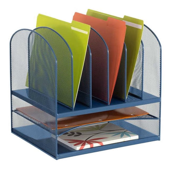 Onyx 2 Horizontal & 6 Upright Sections, Blue - 13 x 13.25 x 11.5 in.
