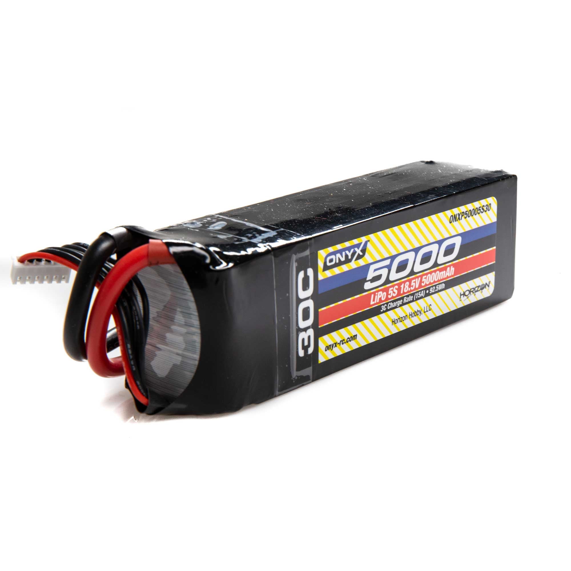 Onyx 5000mAh 2S 7.4V 30C LiPo Battery With EC3 Connector - ONXP50002S30H3 For RC Cars
