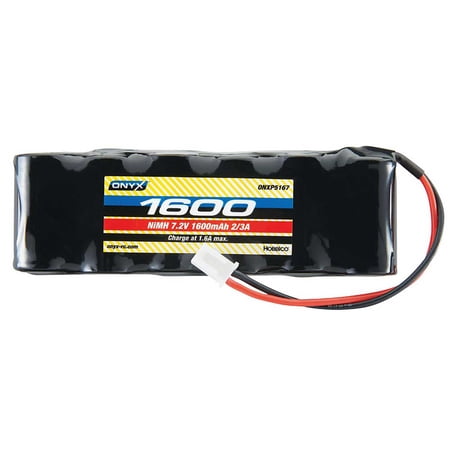 Onyx 6-Cell 2/3A NiMh Flat Battery (7.2V/1600mAh) w/XH-1S Connector (Losi Mini)