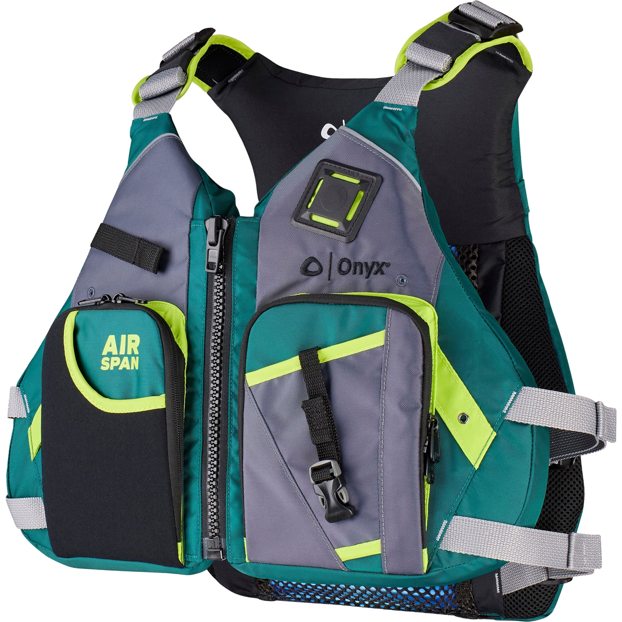 Onyx Air Span Angler Life Jacket - XL/2XL - Green