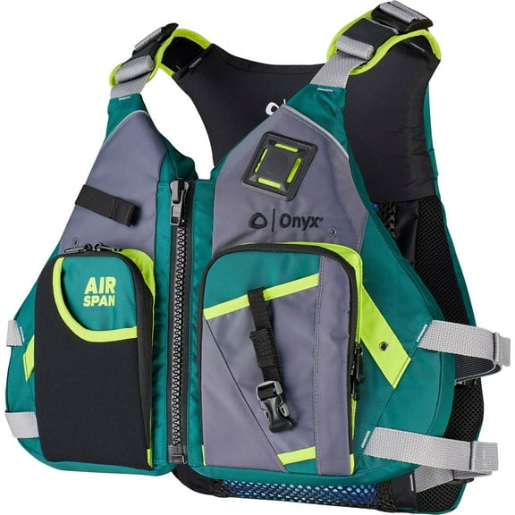 Onyx Airspan Angler Life Jacket - XL/2X - Green [123200-400-060-23]