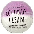 thumbnail image 1 of Onyx Bathhouse Coconut Cream Lavender & Coconut Bath Bomb, 4.9 Oz., 1 of 8